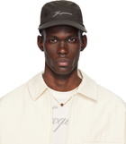 JACQUEMUS Brown 'The Baluchon' Baseball Cap