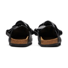 JW Anderson Black Chain Loafers