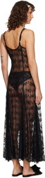 Collina Strada Black Pamela Maxi Dress