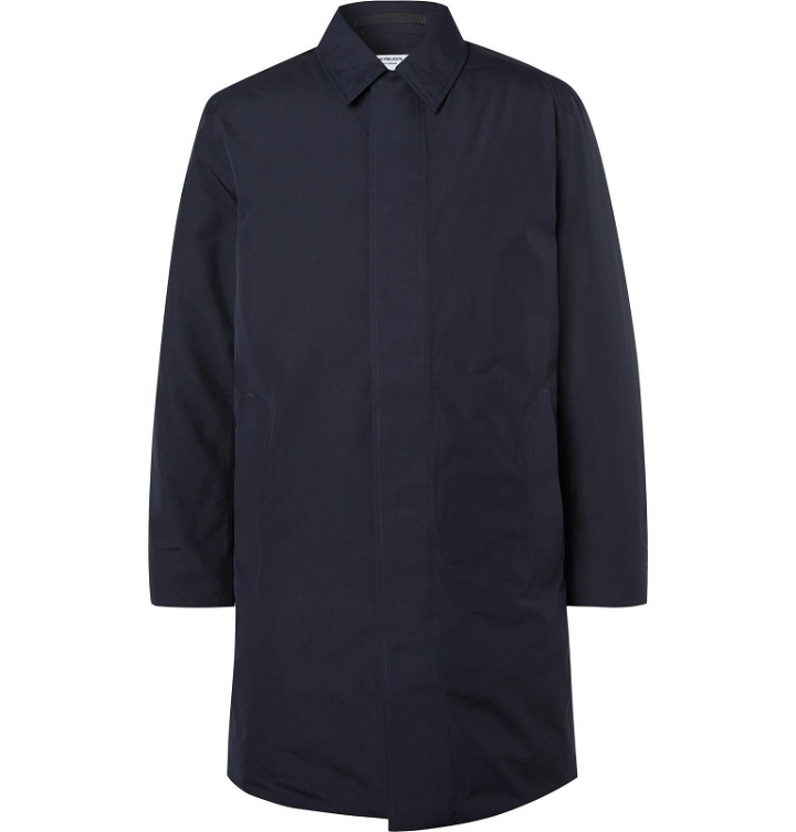 Photo: Norse Projects - Thor GORE-TEX Down Coat - Blue