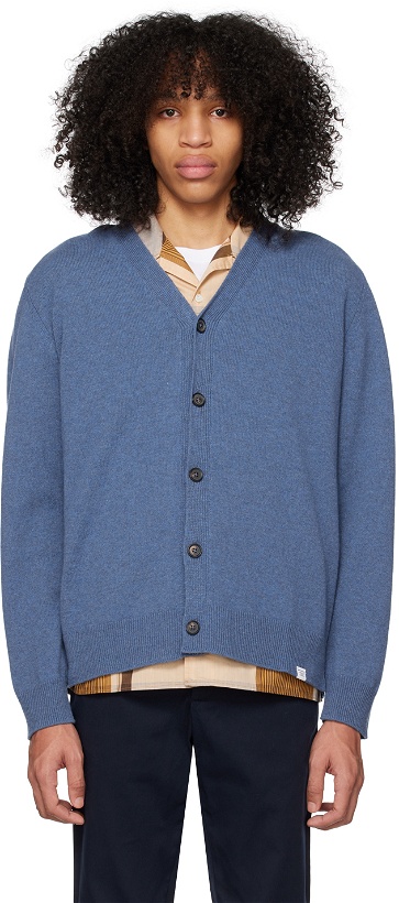 Photo: NORSE PROJECTS Blue Adam Cardigan