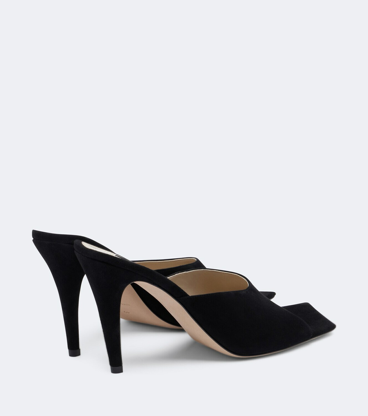 Christen Edge suede mules