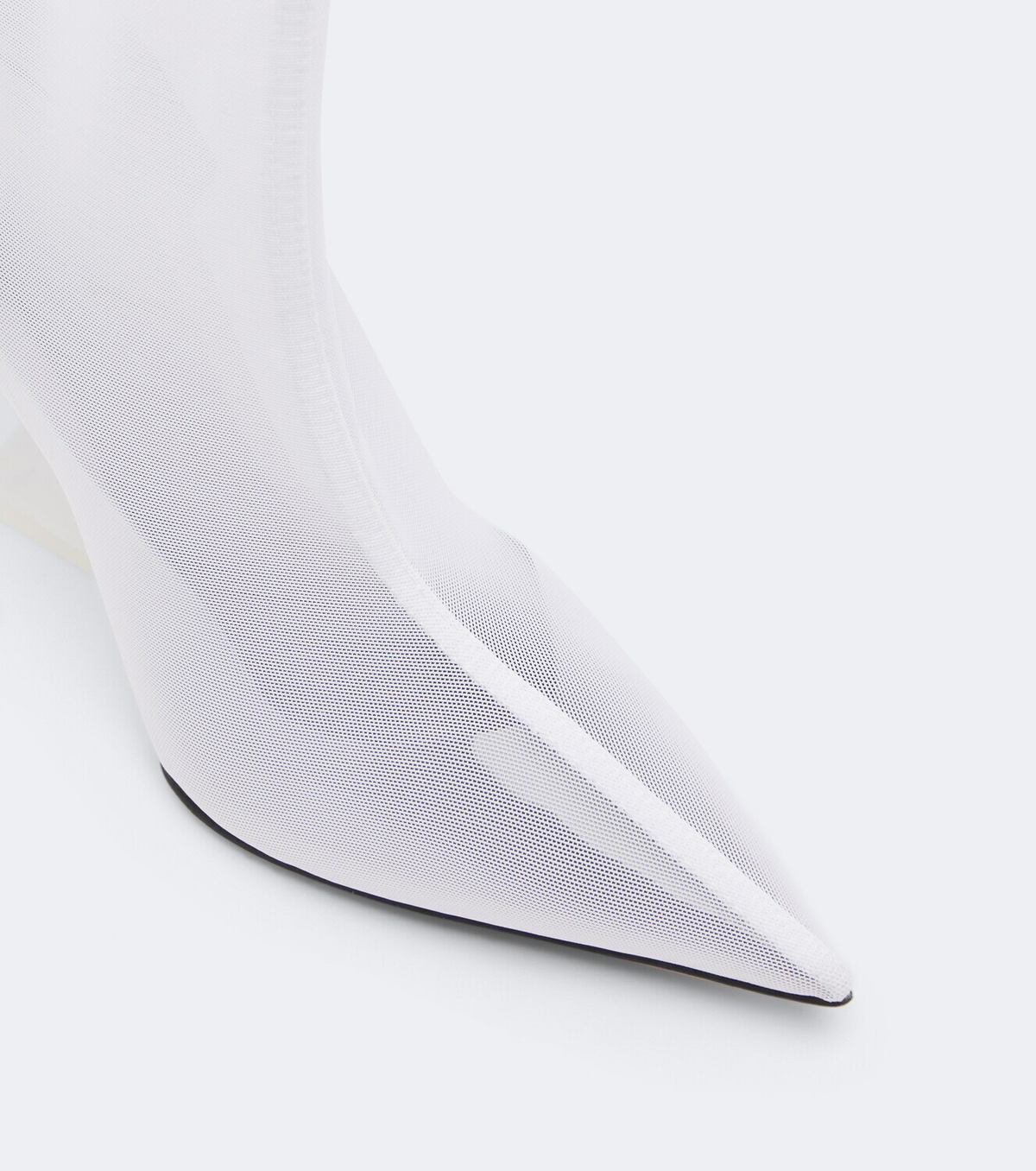 The Attico Cheope mesh over-the-knee boots