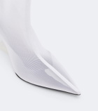 The Attico Cheope mesh over-the-knee boots