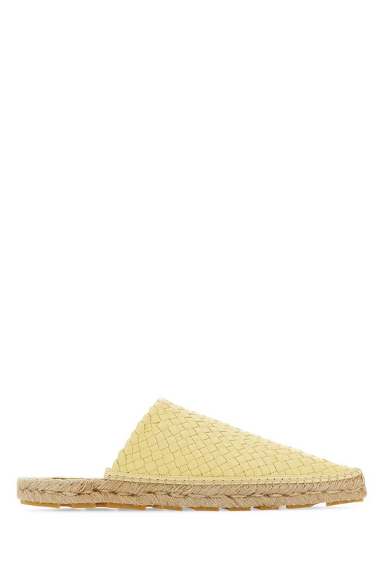 Photo: Bottega Veneta Nappa Leather Intreccio Espadrilles