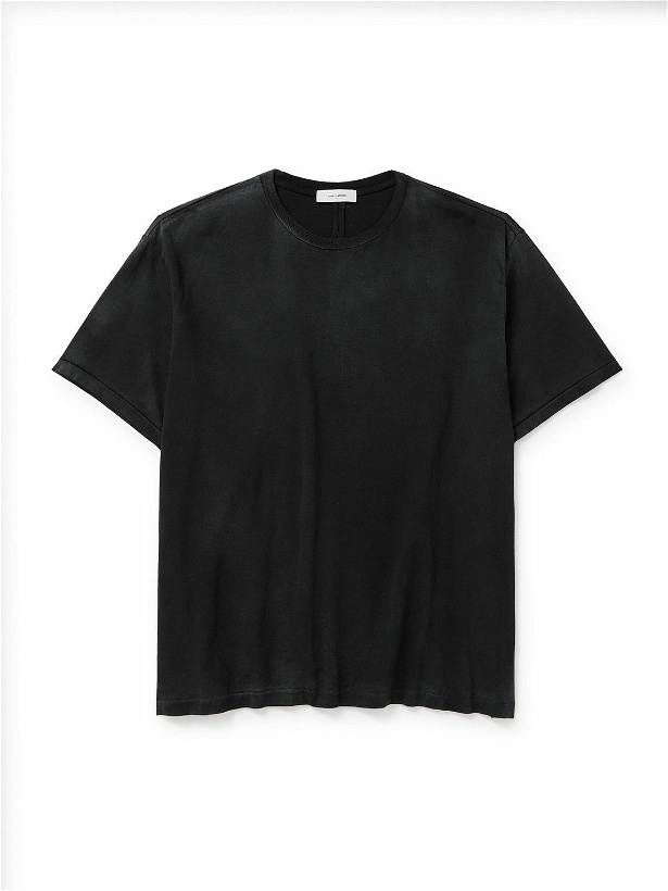 Photo: SSAM - Organic Cotton-Jersey T-Shirt - Black