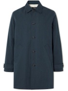 A.P.C. - Victor Slim-Fit Cotton-Blend Trench Coat - Blue