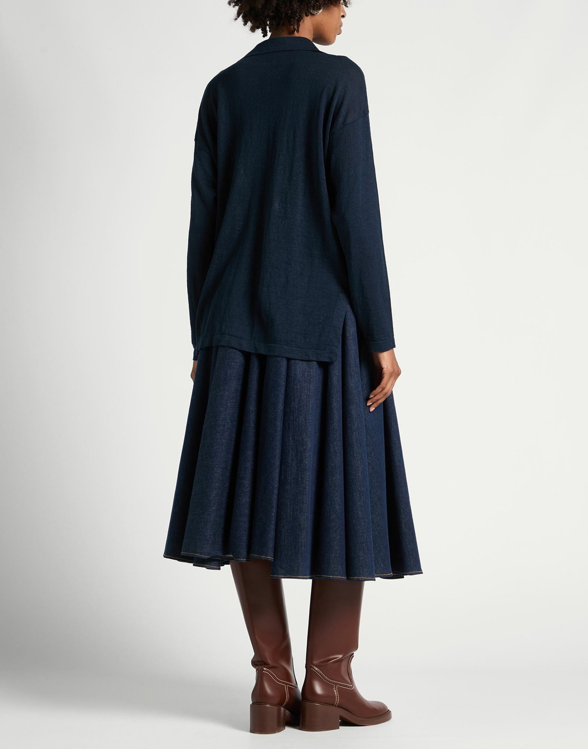 's Max Mara Womens Shirt in Navy