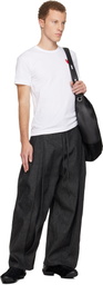 COMME des GARÇONS PLAY White Basic Red Emblem T-shirt