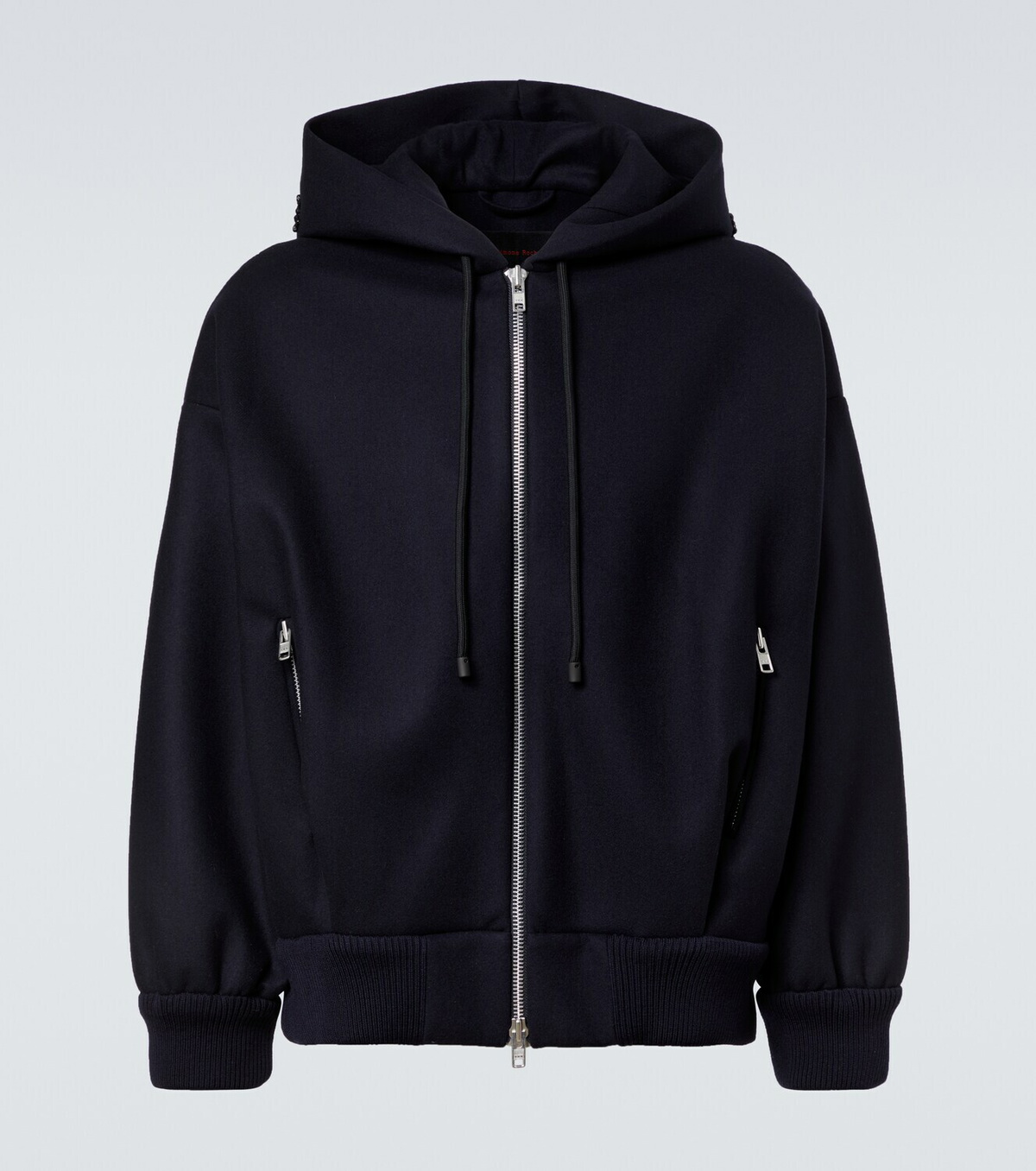 Simone Rocha Embellished wool-blend hoodie