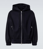 Simone Rocha Embellished wool-blend hoodie