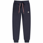 Moncler Men's Tricolor Track Pants in Navy