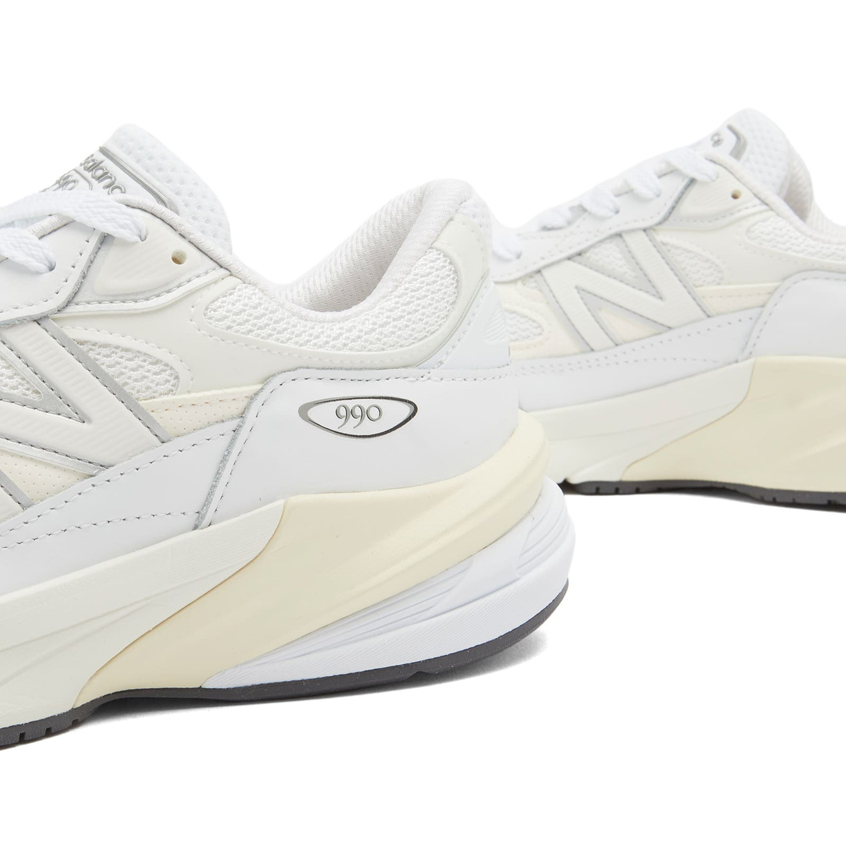 New Balance U990GB6 Sneaker - Made in USA in Off-White