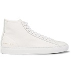 Common Projects - Tournament Full-Grain Leather High-Top Sneakers - Men - White