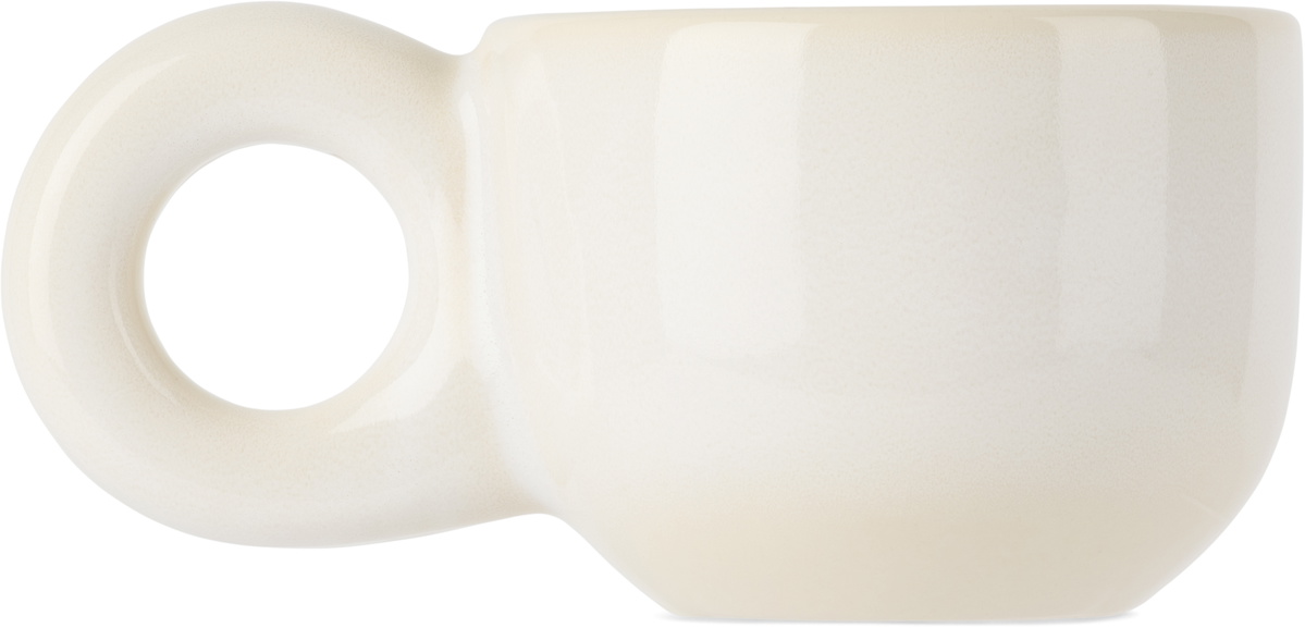 Louise Roe White Milky Tea Mug