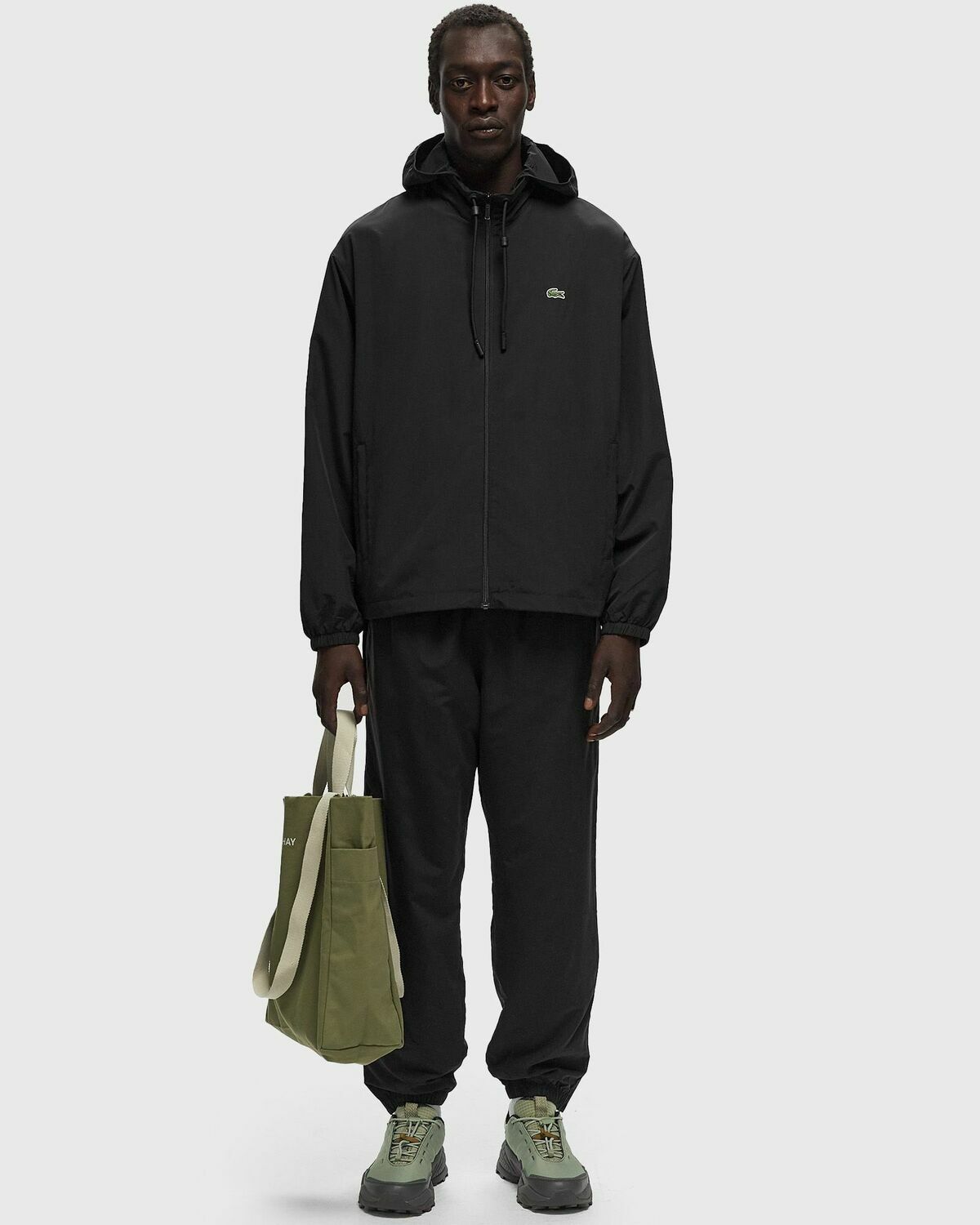 ココ‼️Lacoste ブラック ブルゾン Lacoste Men's Full-Zip Track Jacket | SportsDirect.com USA