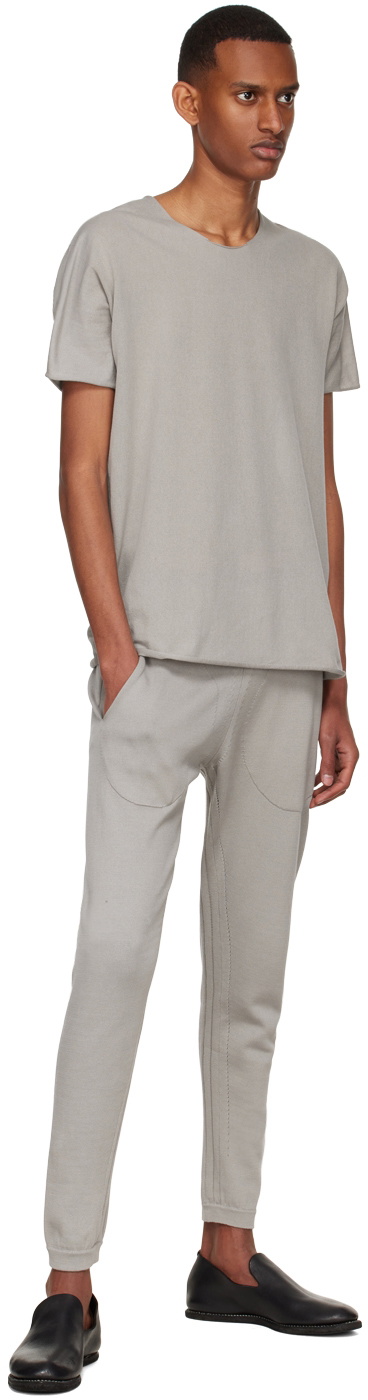 Label Under Construction Grey Cotton Lounge Pants