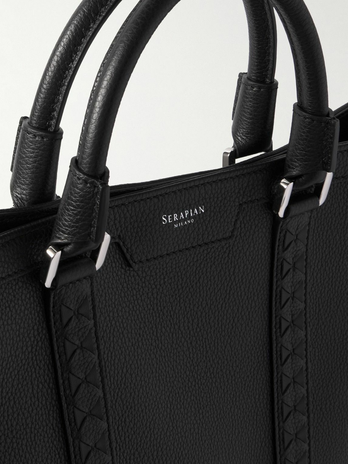 Serapian - Full-Grain Leather Tote Bag