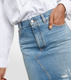 Chloé Denim midi skirt