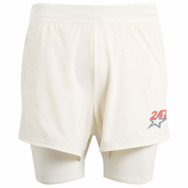 Photo: Represent 247 Men's Hybrid Short in Flat White