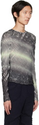 PONDER.ER SSENSE Exclusive Black Tire Long Sleeve T-Shirt