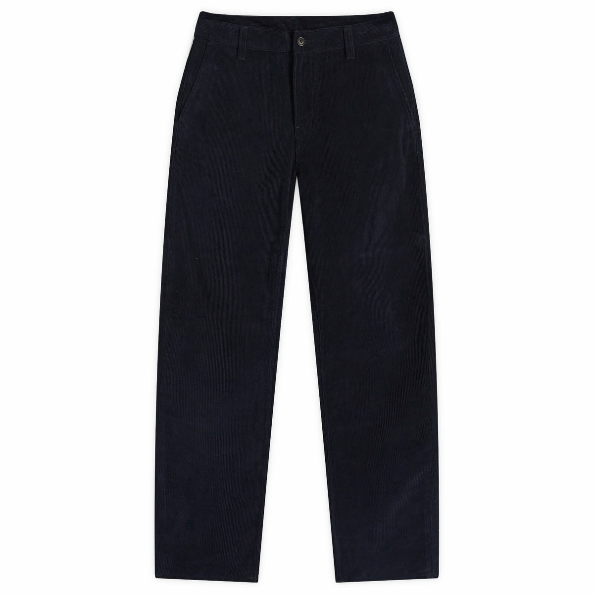 Nudie Jeans Co Men's Easy Alvin Cord Trousers in Navy Cord Nudie