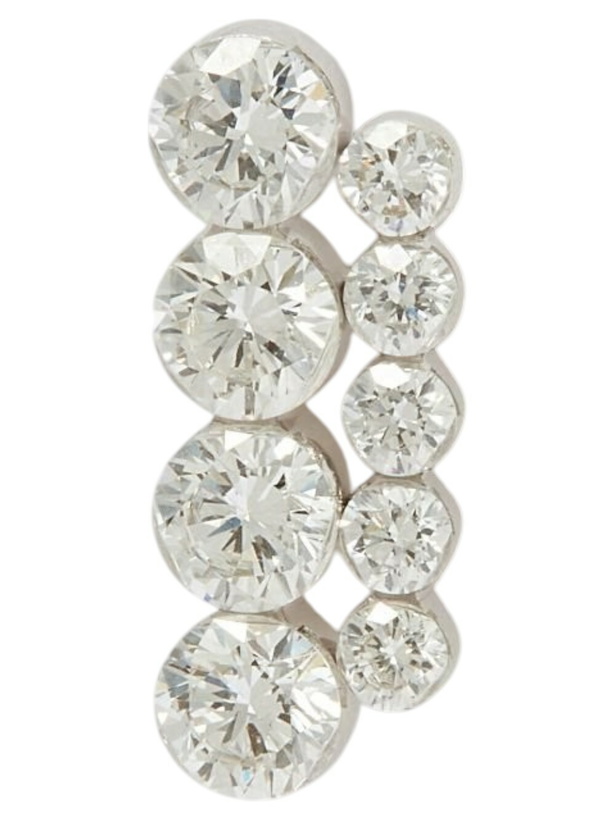 Photo: MARIA TASH 18K White Gold Apsara Diamond Earring