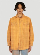NOTSONORMAL - Reflect Flannel Shirt in Orange