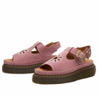 Dr. Martens Women's Dunnet Flower Sandal in Dusty Rose
