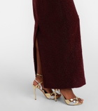 Clio Peppiatt Tina embellished strapless gown