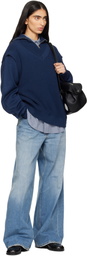 6397 Blue Roomy Jeans