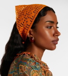 Ruslan Baginskiy Crochet cotton scarf