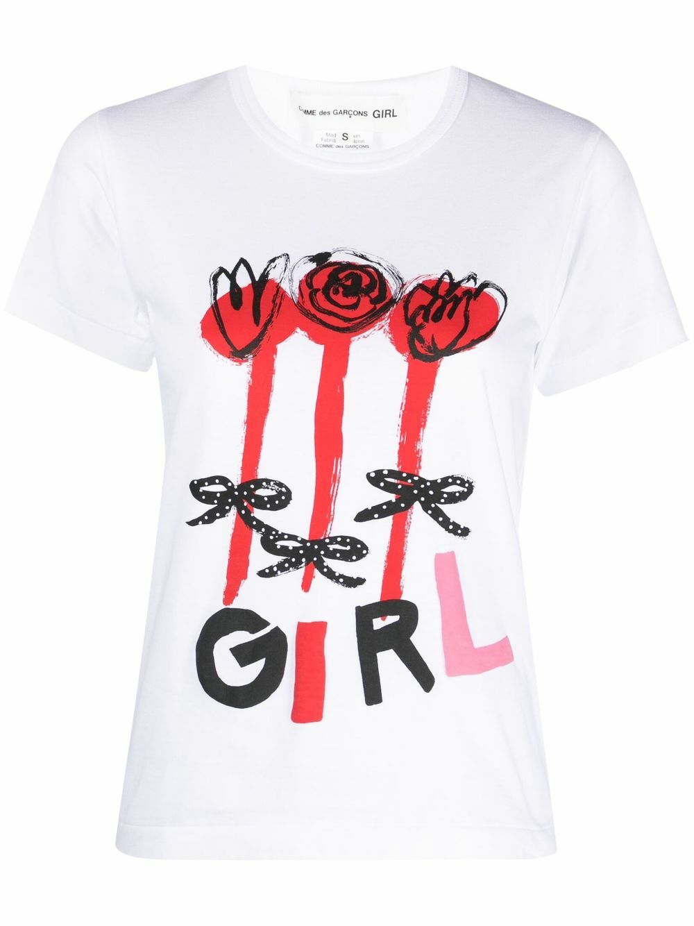 COMME DES GARCONS - Printed Cotton T-shirt Comme des Garcons