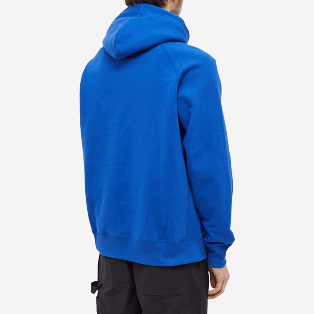 Adsum Men's Core Logo Hoody in Royal Blue Adsum