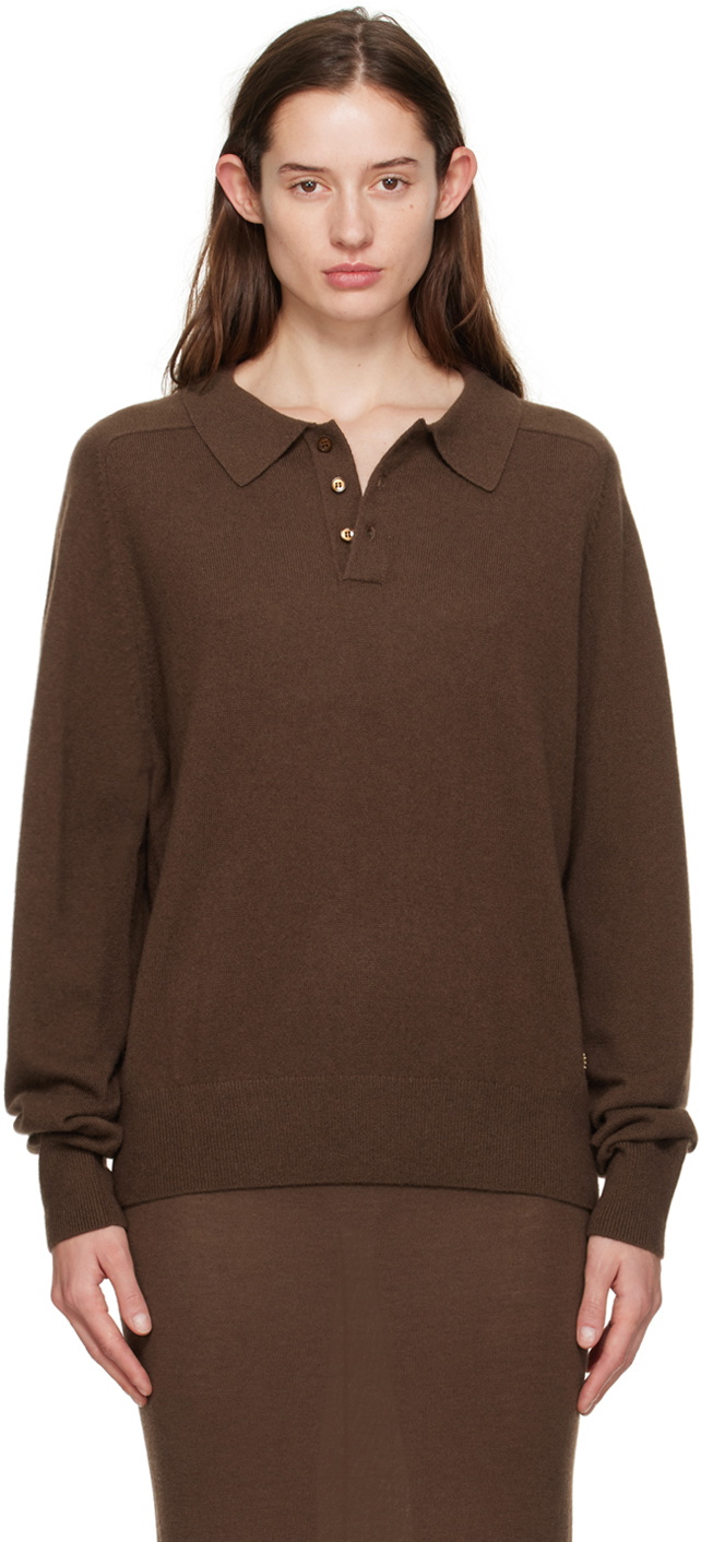 ÉTERNE Brown Brady Sweater