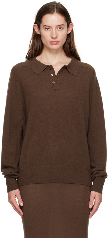 Photo: ÉTERNE Brown Brady Sweater