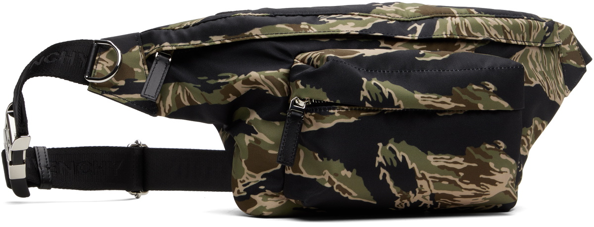 Givenchy Green & Black Essential U Belt Bag