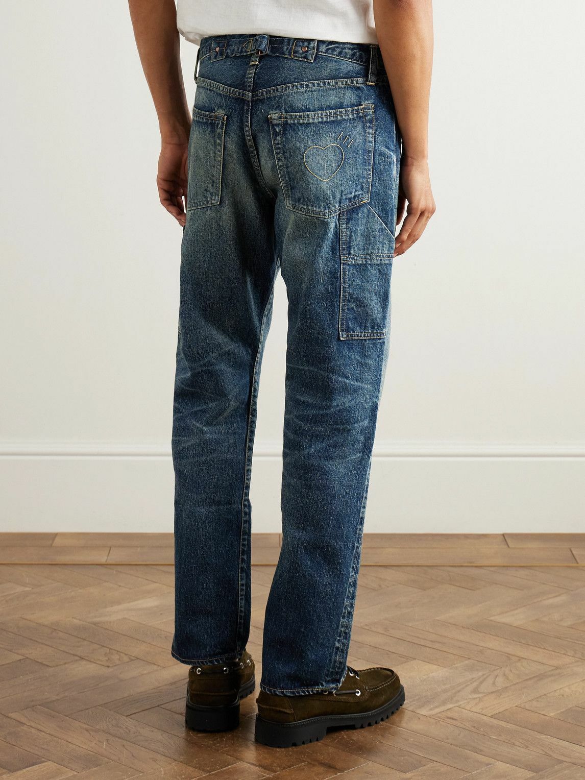 Human Made - Future Straight-Leg Selvedge Jeans - Blue