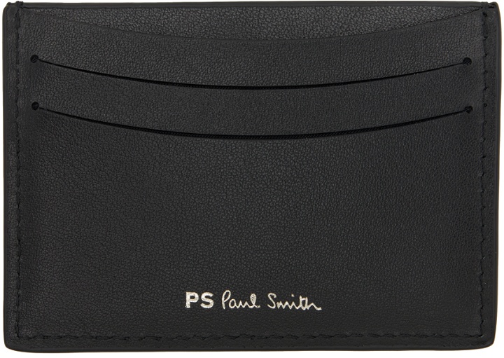 Photo: PS by Paul Smith Black Bonded Card Holder