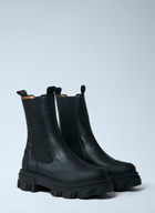 GANNI Cleated Mid Chelsea Boot