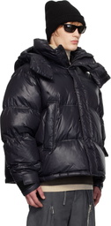 Holzweiler Black Narvik Short Down Jacket