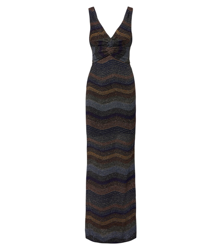 Photo: Missoni Wave lamé gown