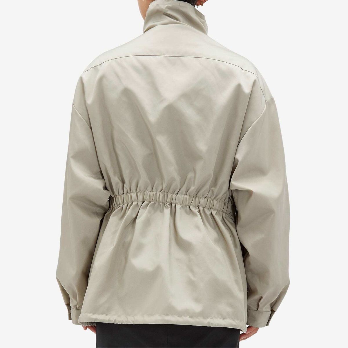 WARDROBE.NYC Women's Parka Jacket in Cement
