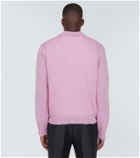 Our Legacy Evening Polo wool-blend cardigan