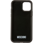 Moschino Black Italian Logo iPhone 11 Pro Case