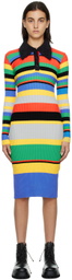 Andersson Bell Multicolor Striped Midi Dress