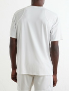 Lululemon - Mesh-Trimmed Jersey Tennis Shirt - White