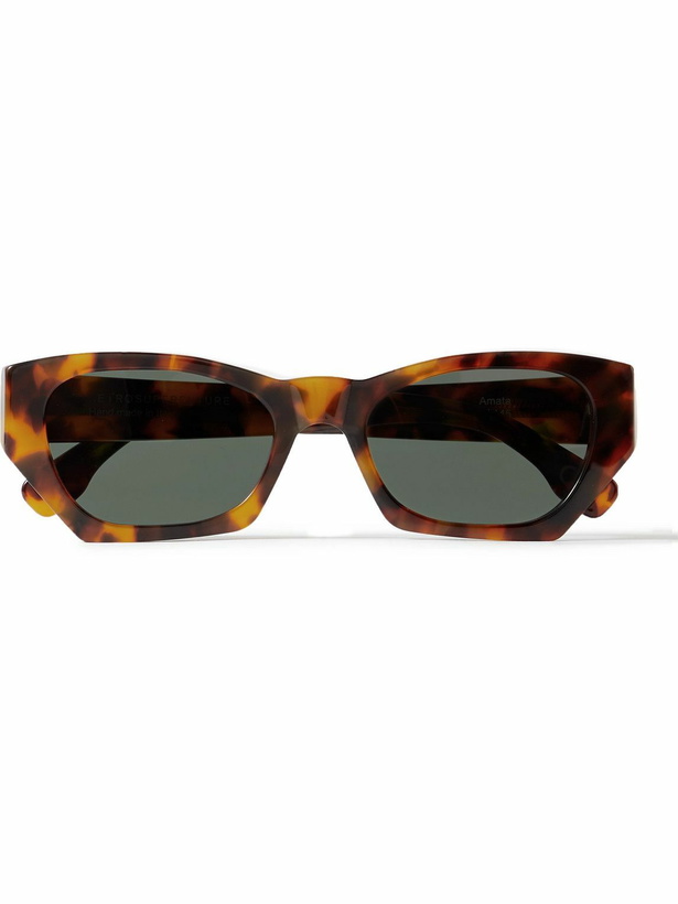 Photo: Retrosuperfuture - Amata D-Frame Tortoiseshell Acetate Sunglasses