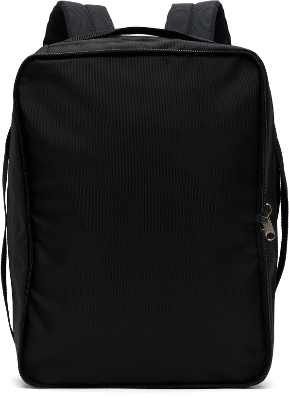 Photo: Comme des Garçons Homme Deux Black Nylon Taffeta Backpack