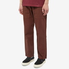 Service Works Men's Classic Canvas Chef Pant in Brown